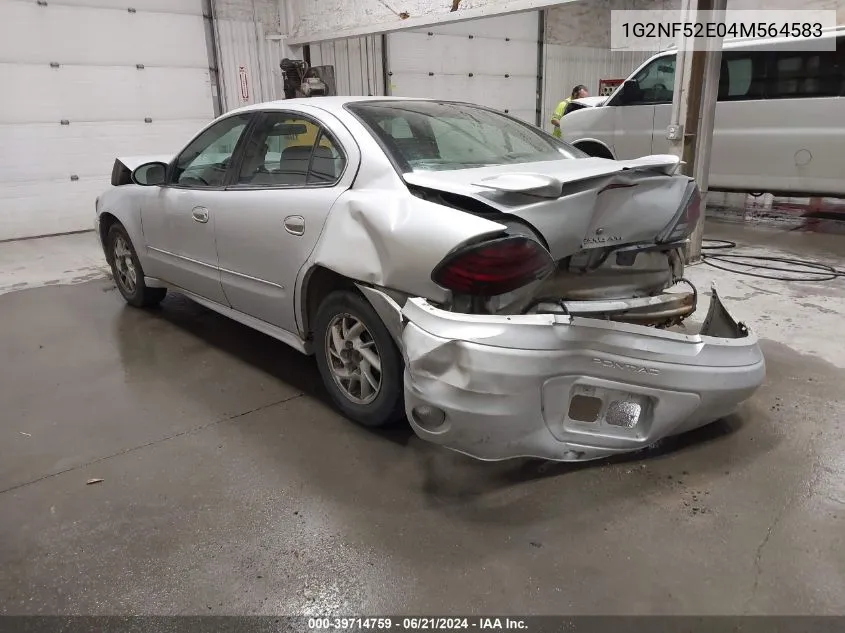 1G2NF52E04M564583 2004 Pontiac Grand Am Se1