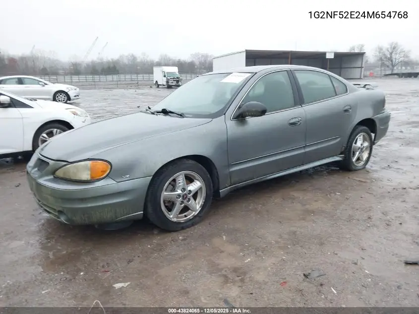 1G2NF52E24M654768 2004 Pontiac Grand Am Se1