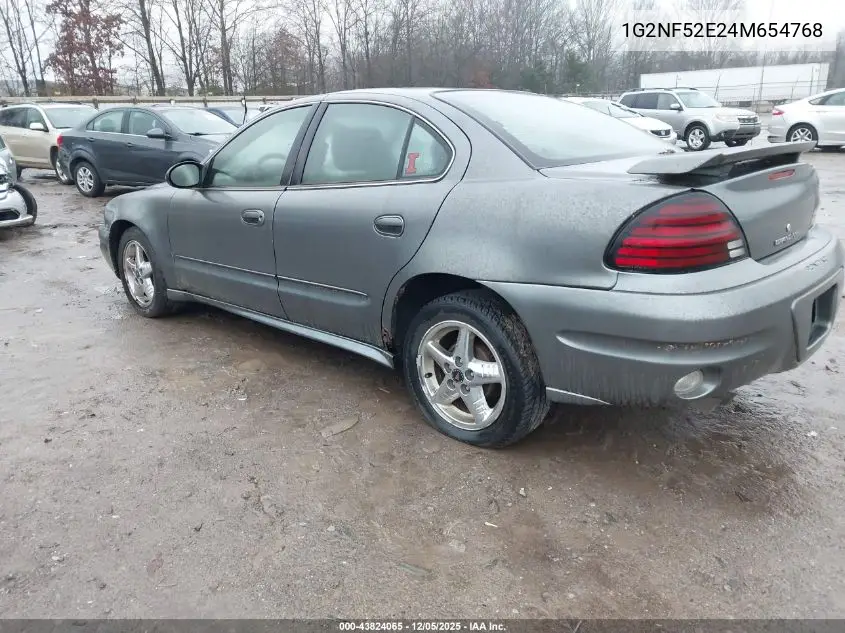 1G2NF52E24M654768 2004 Pontiac Grand Am Se1