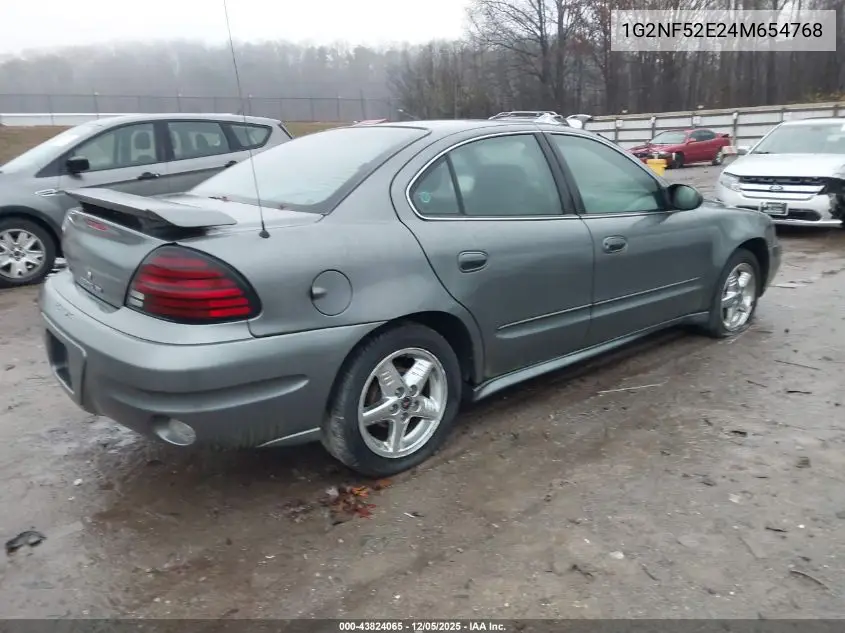 1G2NF52E24M654768 2004 Pontiac Grand Am Se1