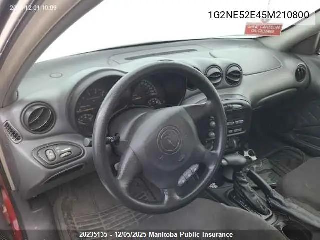 1G2NE52E45M210800 2005 Pontiac Grand Am Se