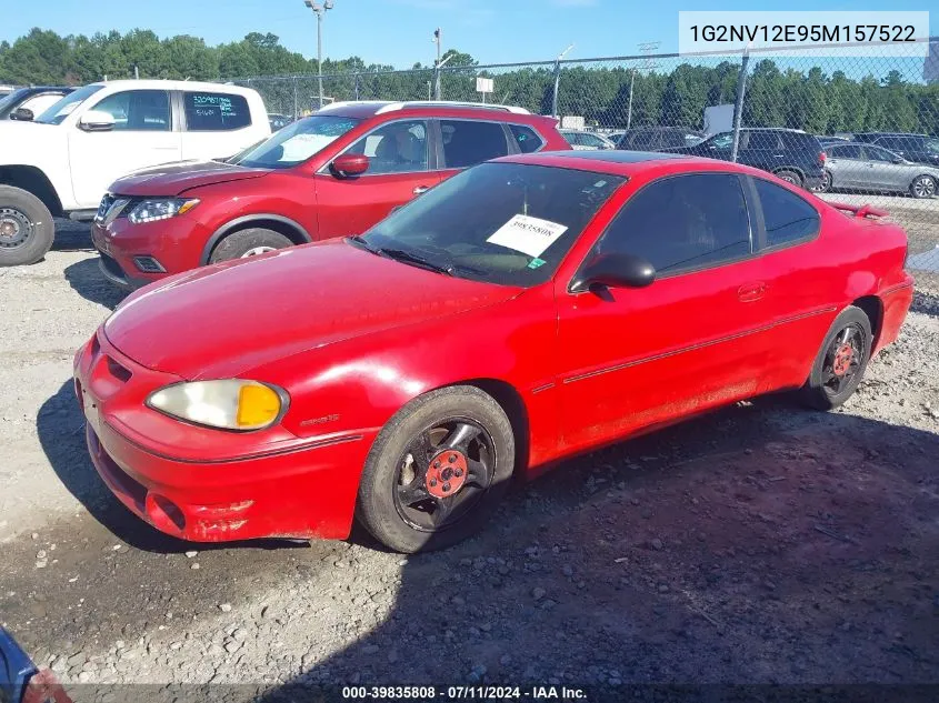 2005 Pontiac Grand Am Gt1 VIN: 1G2NV12E95M157522 Lot: 39835808