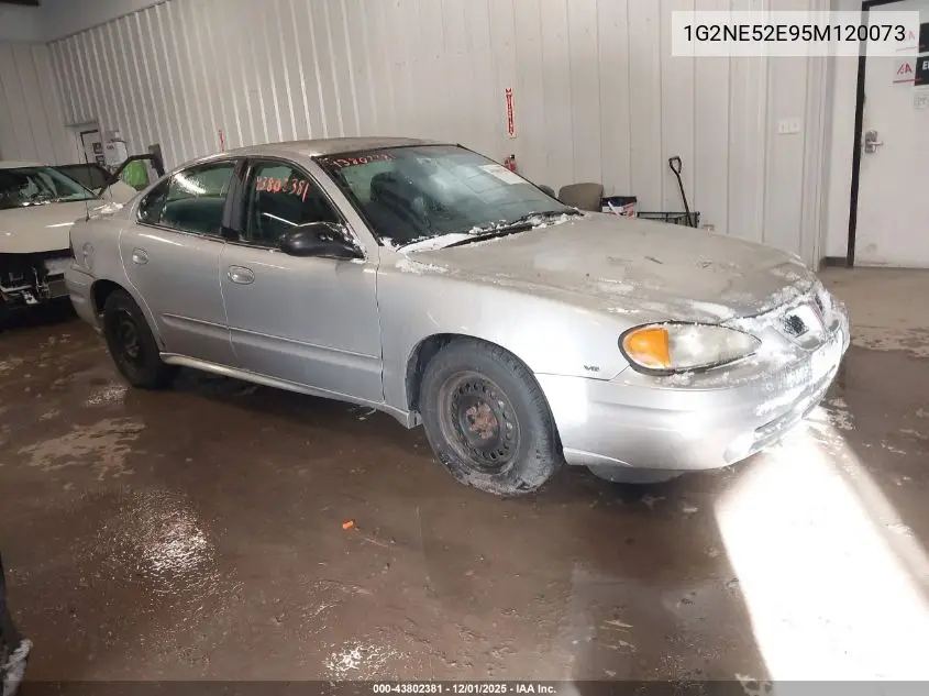 1G2NE52E95M120073 2005 Pontiac Grand Am Se