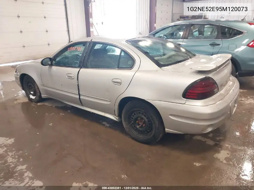 1G2NE52E95M120073 2005 Pontiac Grand Am Se