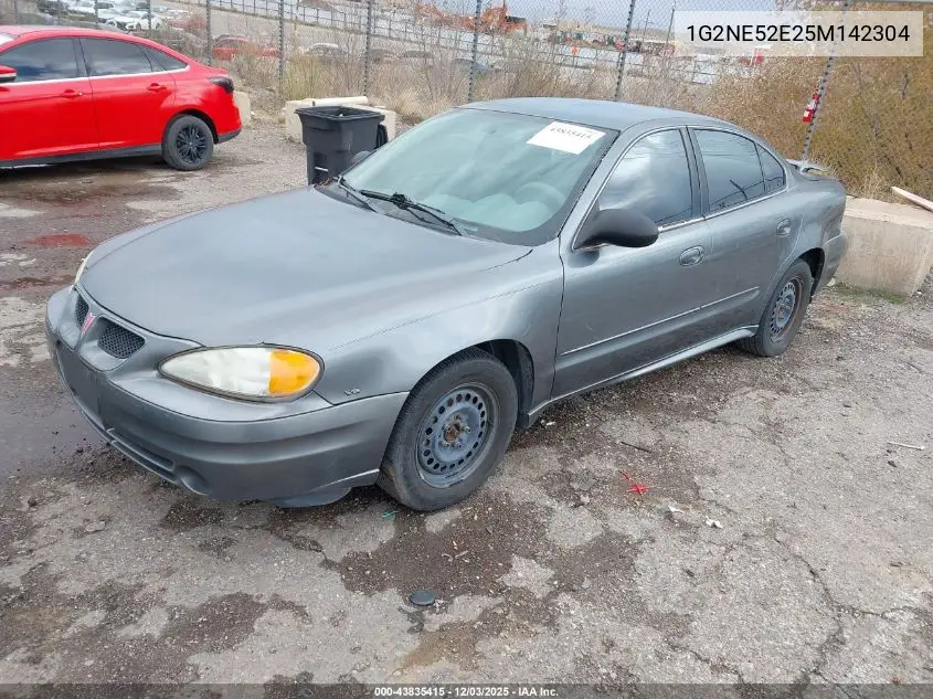 1G2NE52E25M142304 2005 Pontiac Grand Am Se