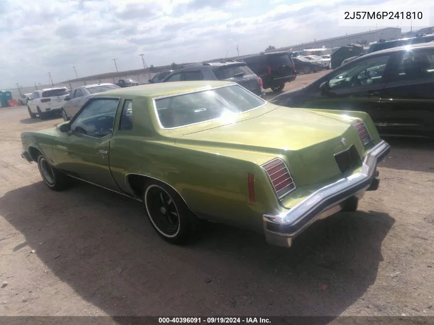 2J57M6P241810 1976 Pontiac Grand Prix