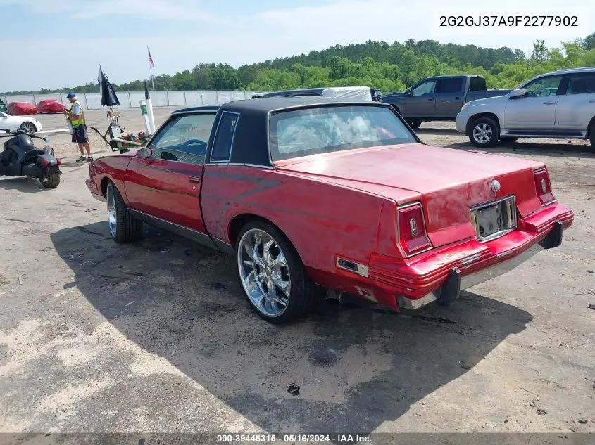 1985 Pontiac Grand Prix VIN: 2G2GJ37A9F2277902 Lot: 39445315