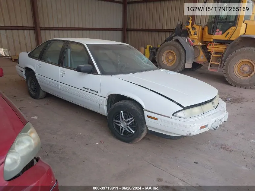 1992 Pontiac Grand Prix Le VIN: 1G2WH54T7NF265169 Lot: 39719911