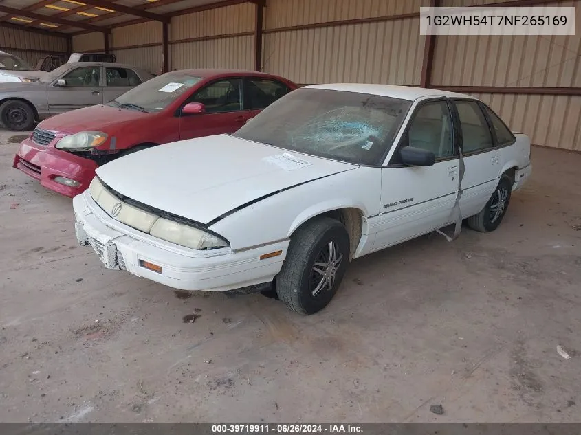 1992 Pontiac Grand Prix Le VIN: 1G2WH54T7NF265169 Lot: 39719911