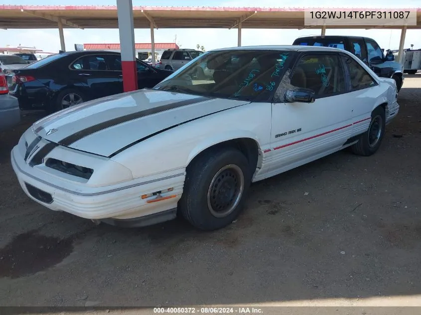 1G2WJ14T6PF311087 1993 Pontiac Grand Prix Se