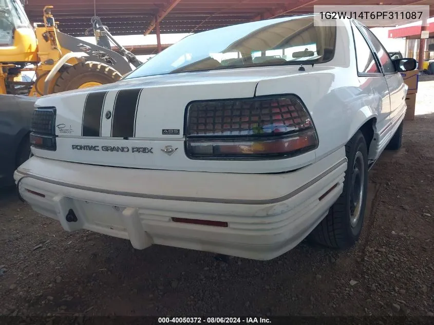 1993 Pontiac Grand Prix Se VIN: 1G2WJ14T6PF311087 Lot: 40050372