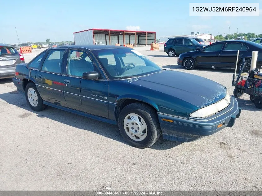 1G2WJ52M6RF240964 1994 Pontiac Grand Prix Se