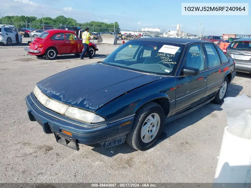 1994 Pontiac Grand Prix Se VIN: 1G2WJ52M6RF240964 Lot: 39443657