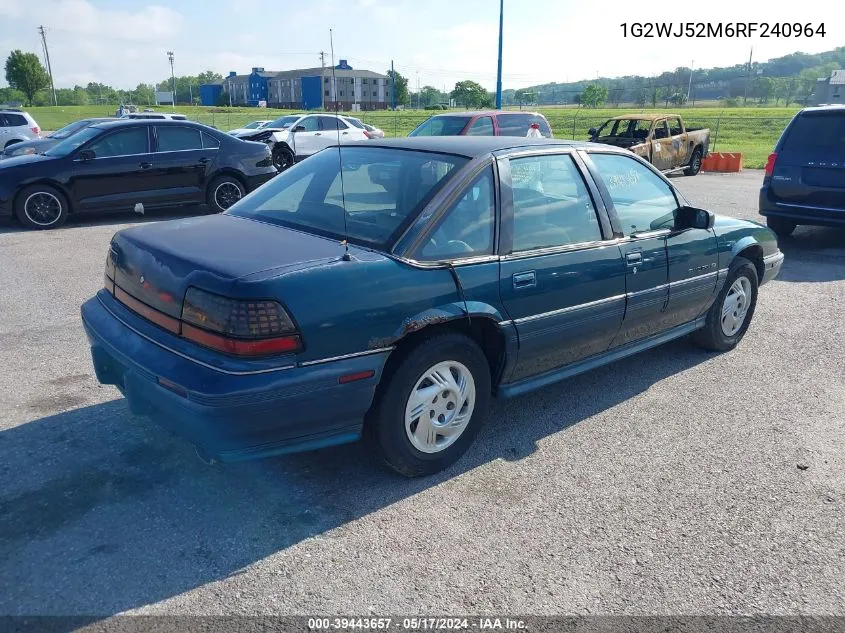 1994 Pontiac Grand Prix Se VIN: 1G2WJ52M6RF240964 Lot: 39443657