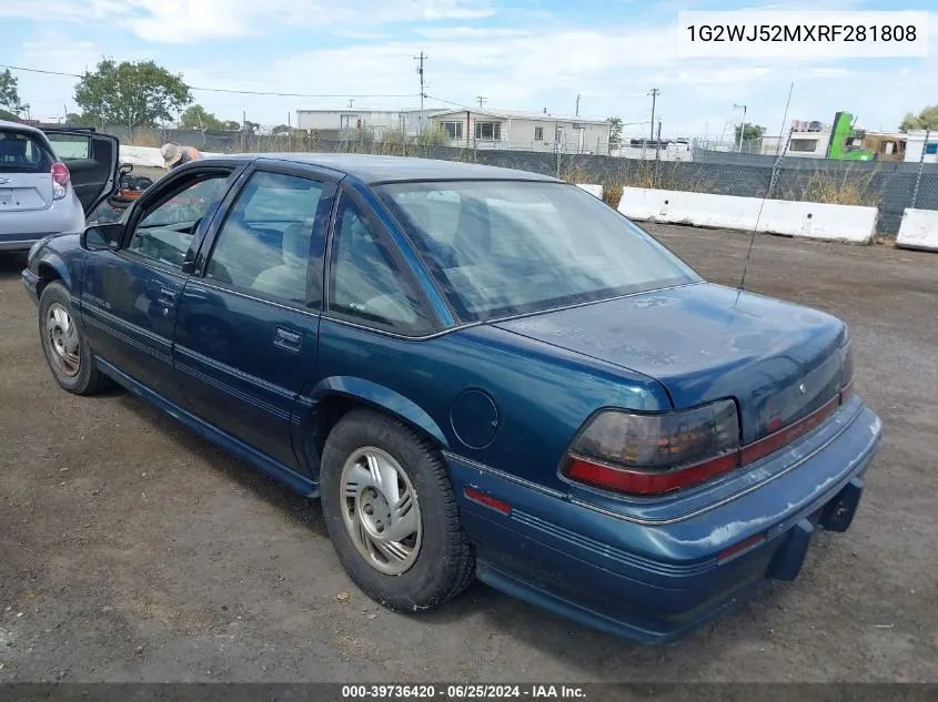 1994 Pontiac Grand Prix Se VIN: 1G2WJ52MXRF281808 Lot: 39736420