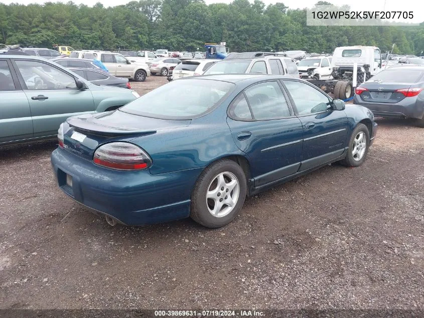 1G2WP52K5VF207705 1997 Pontiac Grand Prix Gt