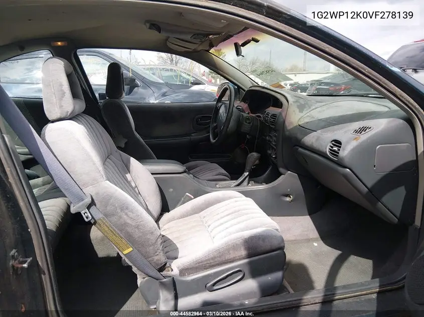 1997 Pontiac Grand Prix Gt VIN: 1G2WP12K0VF278139 Lot: 44582964
