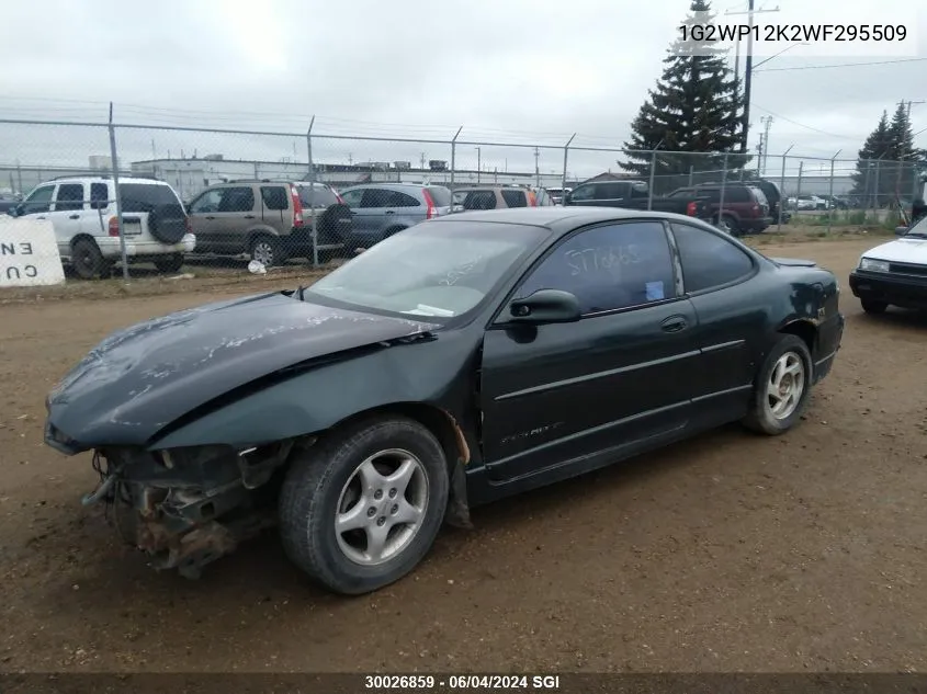 1998 Pontiac Grand Prix Gt VIN: 1G2WP12K2WF295509 Lot: 30026859