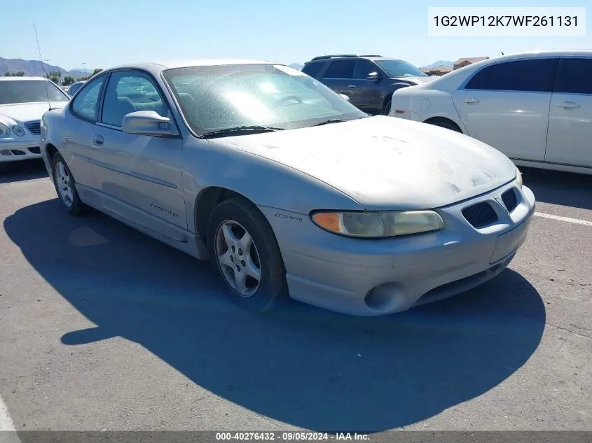 1998 Pontiac Grand Prix Gt VIN: 1G2WP12K7WF261131 Lot: 40276432