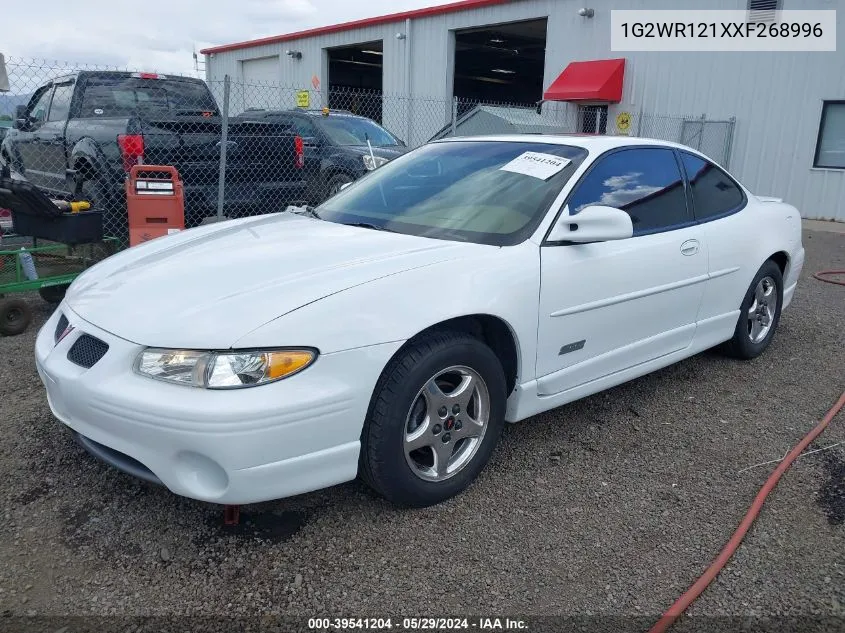 1999 Pontiac Grand Prix Gtp VIN: 1G2WR121XXF268996 Lot: 39541204