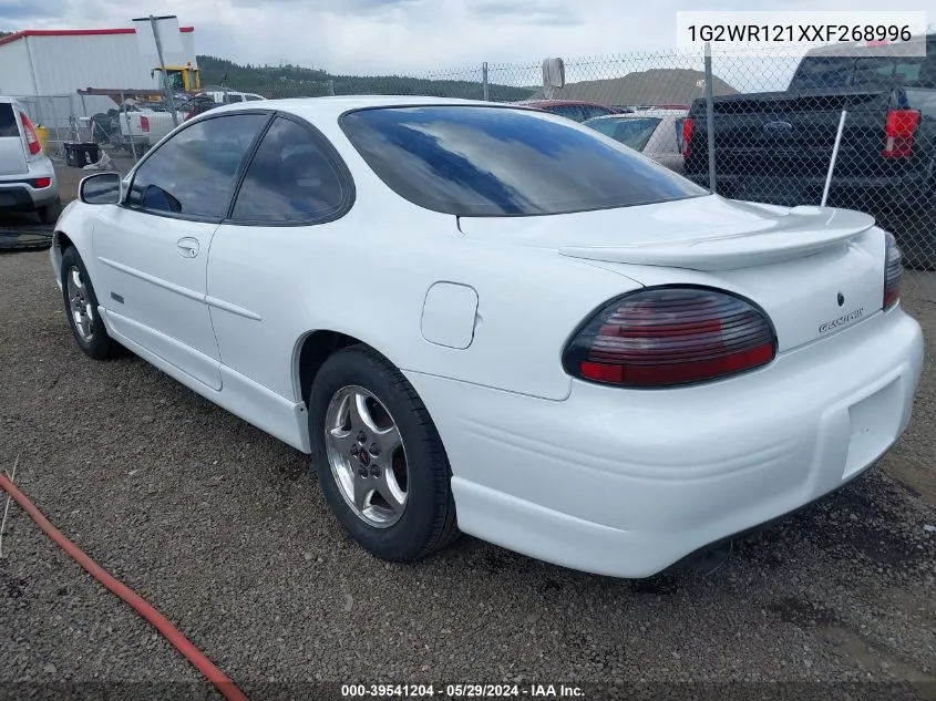 1G2WR121XXF268996 1999 Pontiac Grand Prix Gtp