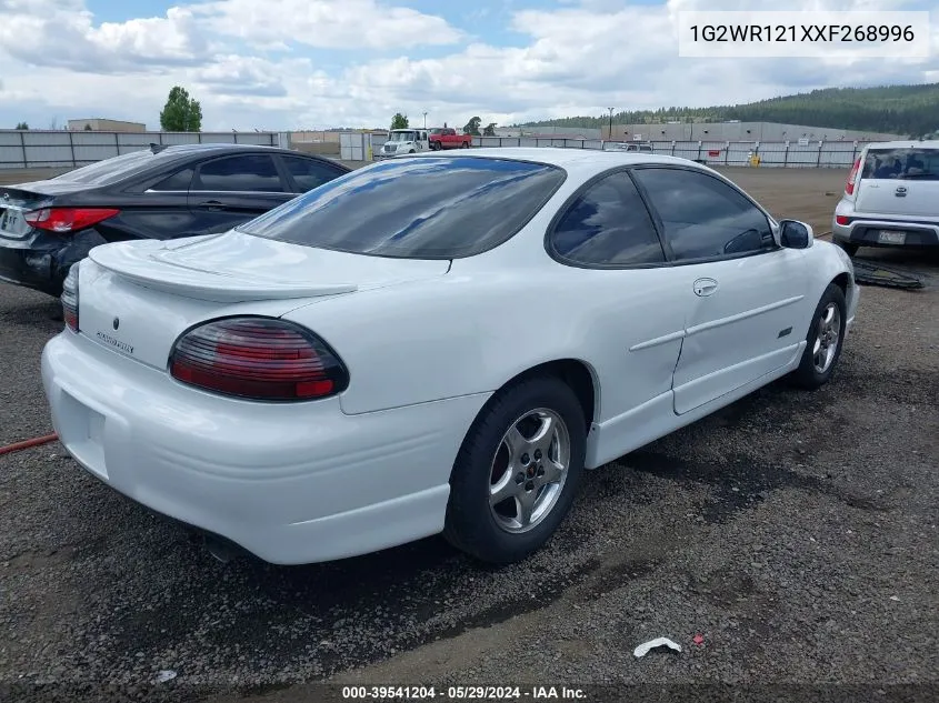 1G2WR121XXF268996 1999 Pontiac Grand Prix Gtp