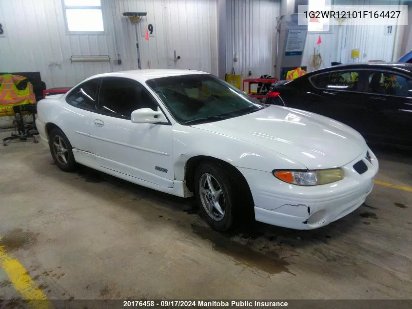 2001 Pontiac Grand Prix Gtp VIN: 1G2WR12101F164427 Lot: 20176458