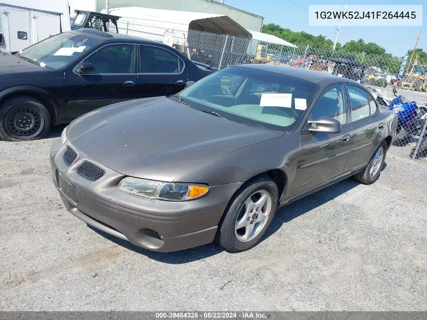 1G2WK52J41F264445 2001 Pontiac Grand Prix Se