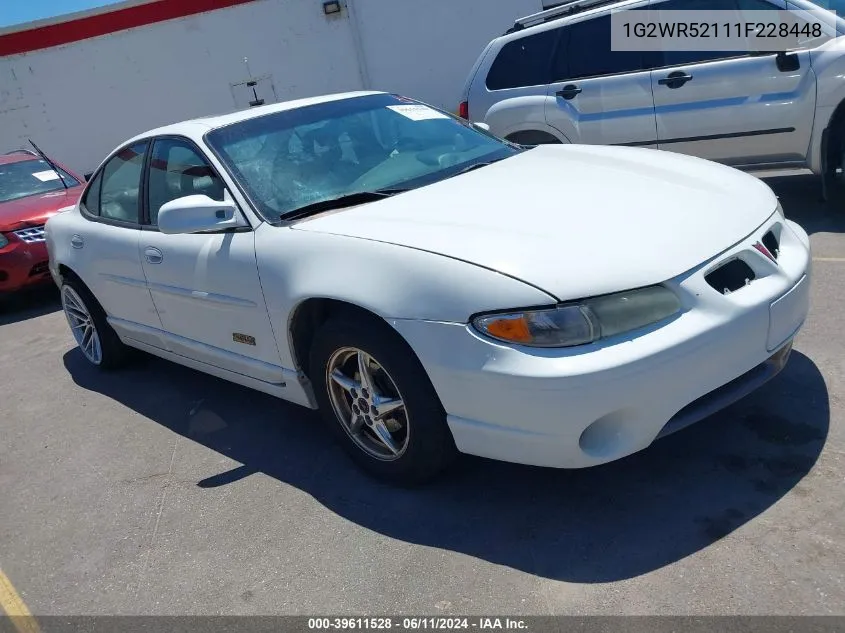 1G2WR52111F228448 2001 Pontiac Grand Prix Gtp