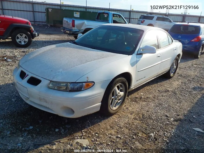 1G2WP52K21F129166 2001 Pontiac Grand Prix Gt