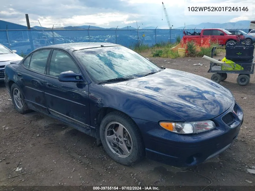 1G2WP52K01F246146 2001 Pontiac Grand Prix Gt