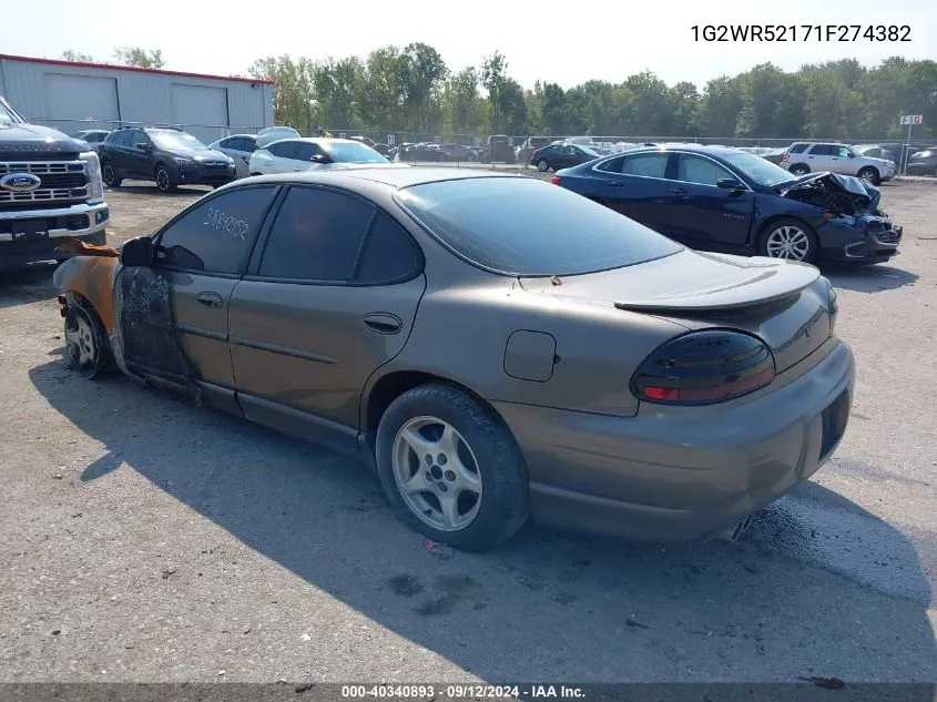 1G2WR52171F274382 2001 Pontiac Grand Prix Gtp