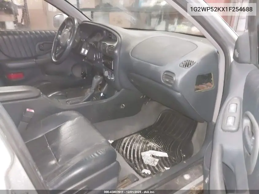 1G2WP52KX1F254688 2001 Pontiac Grand Prix Gt
