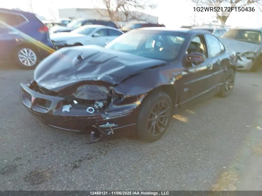 1G2WR52172F150436 2002 Pontiac Grand Prix Gtp