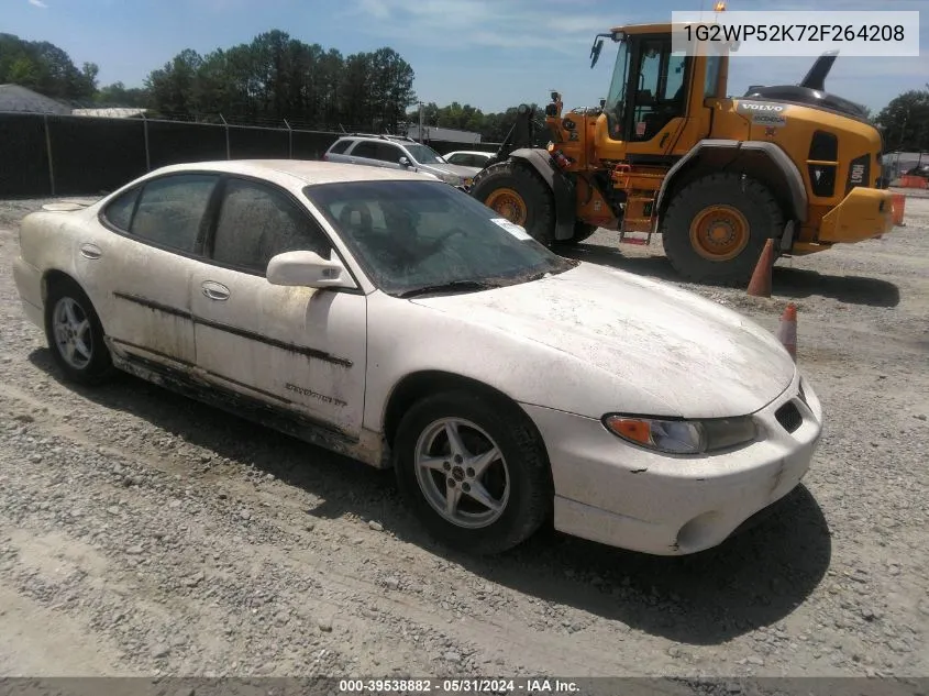 1G2WP52K72F264208 2002 Pontiac Grand Prix Gt