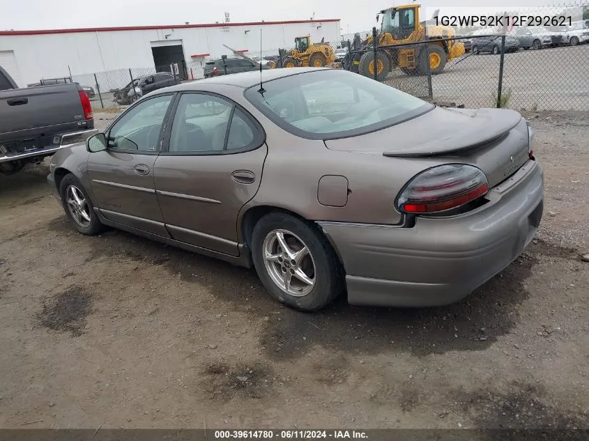 1G2WP52K12F292621 2002 Pontiac Grand Prix Gt