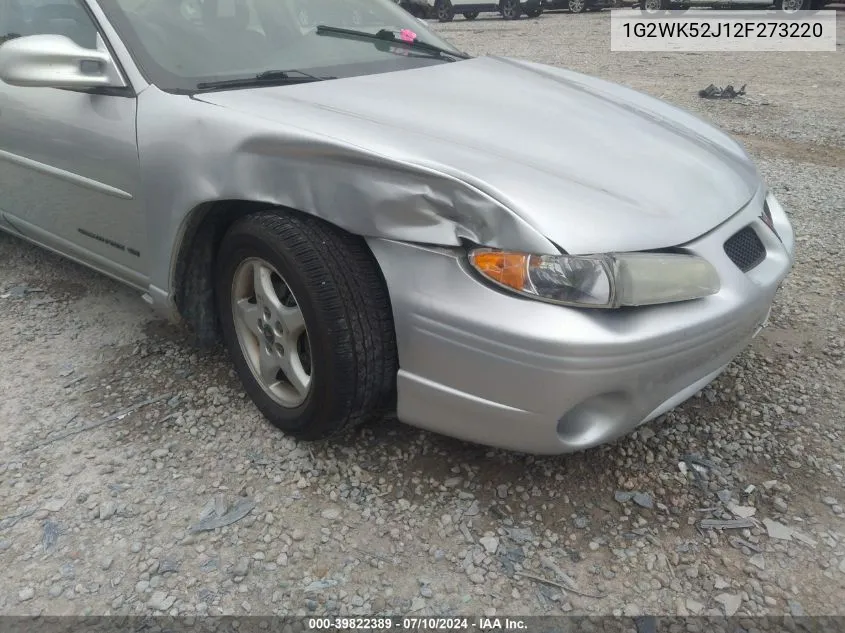 1G2WK52J12F273220 2002 Pontiac Grand Prix Se