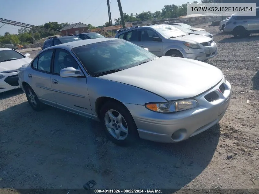 2002 Pontiac Grand Prix Se VIN: 1G2WK52J62F166454 Lot: 40131326