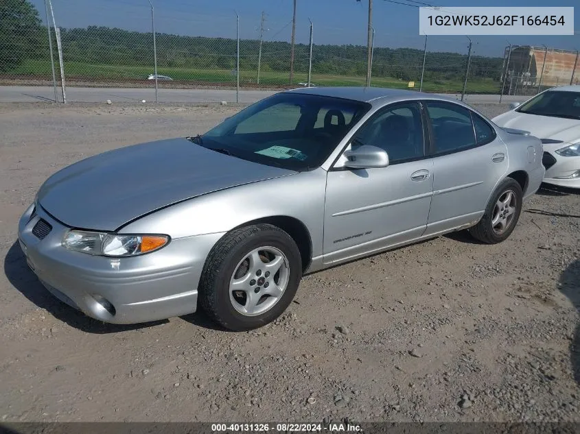 2002 Pontiac Grand Prix Se VIN: 1G2WK52J62F166454 Lot: 40131326