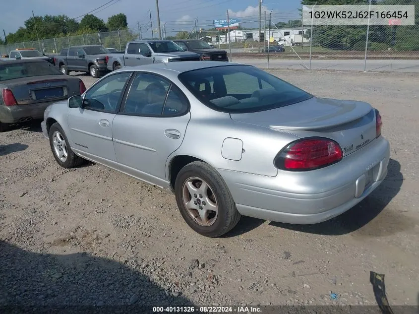 2002 Pontiac Grand Prix Se VIN: 1G2WK52J62F166454 Lot: 40131326