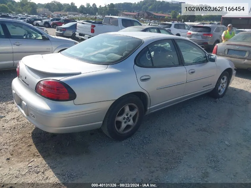 2002 Pontiac Grand Prix Se VIN: 1G2WK52J62F166454 Lot: 40131326