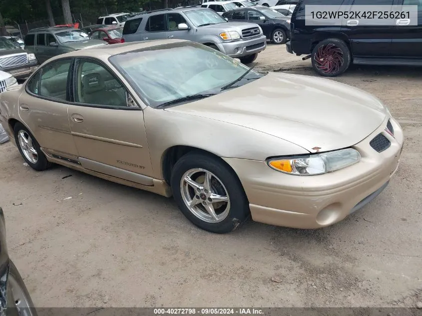 2002 Pontiac Grand Prix Gt VIN: 1G2WP52K42F256261 Lot: 40272798