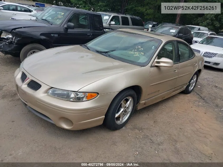 2002 Pontiac Grand Prix Gt VIN: 1G2WP52K42F256261 Lot: 40272798