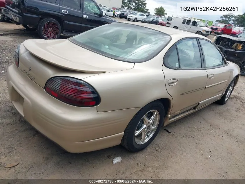 1G2WP52K42F256261 2002 Pontiac Grand Prix Gt