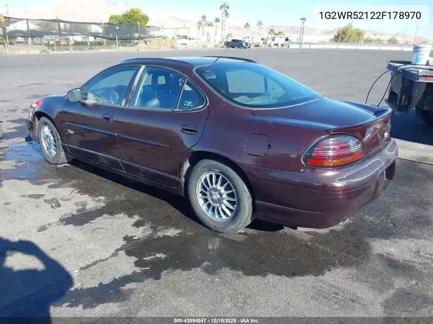 1G2WR52122F178970 2002 Pontiac Grand Prix Gtp