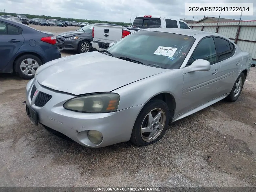 2G2WP522341222614 2004 Pontiac Grand Prix Gt1