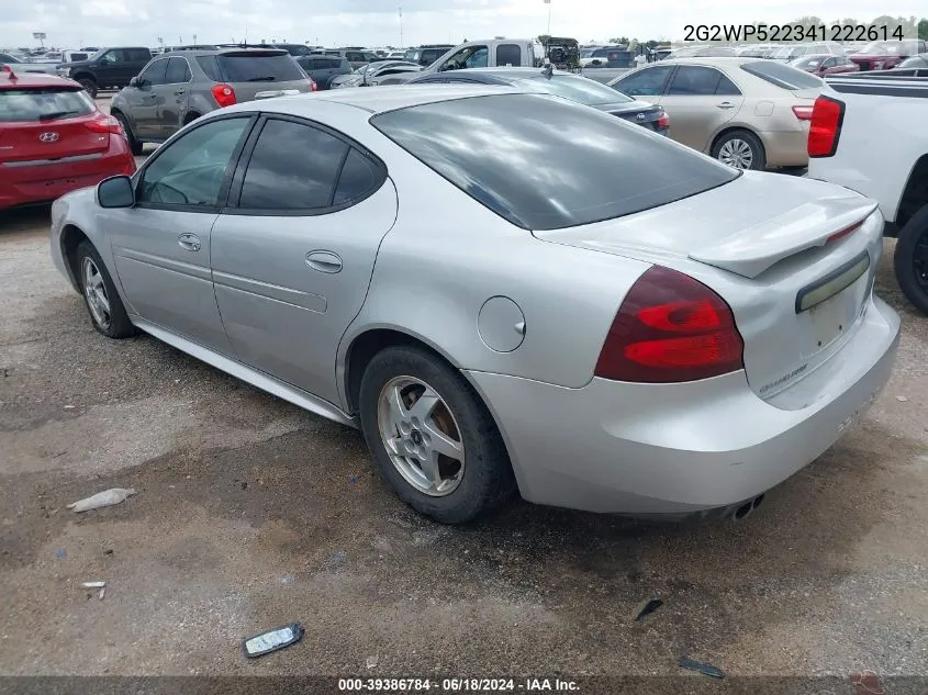 2G2WP522341222614 2004 Pontiac Grand Prix Gt1