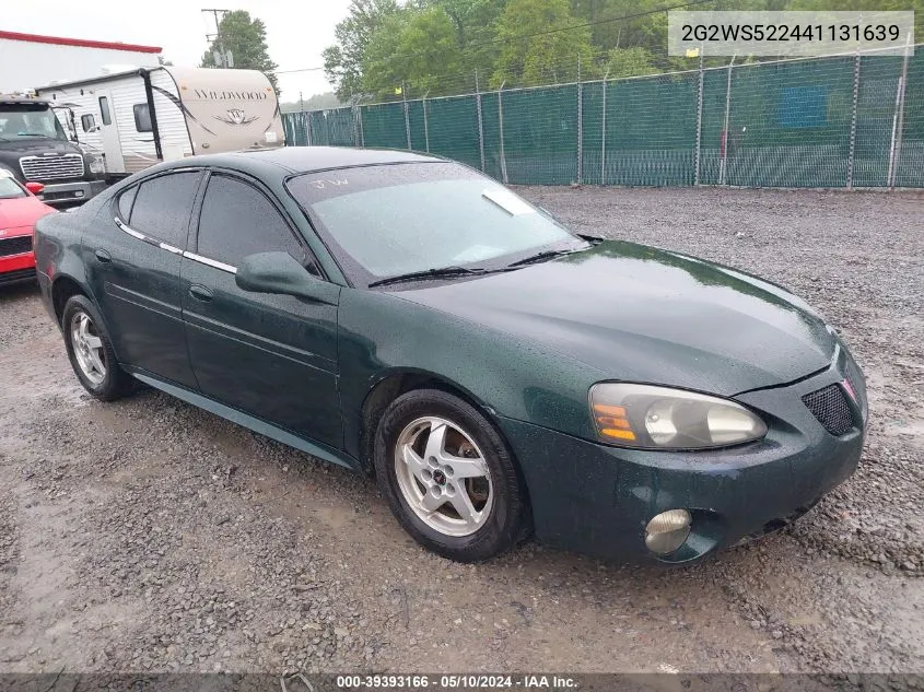 2004 Pontiac Grand Prix Gt2 VIN: 2G2WS522441131639 Lot: 39393166