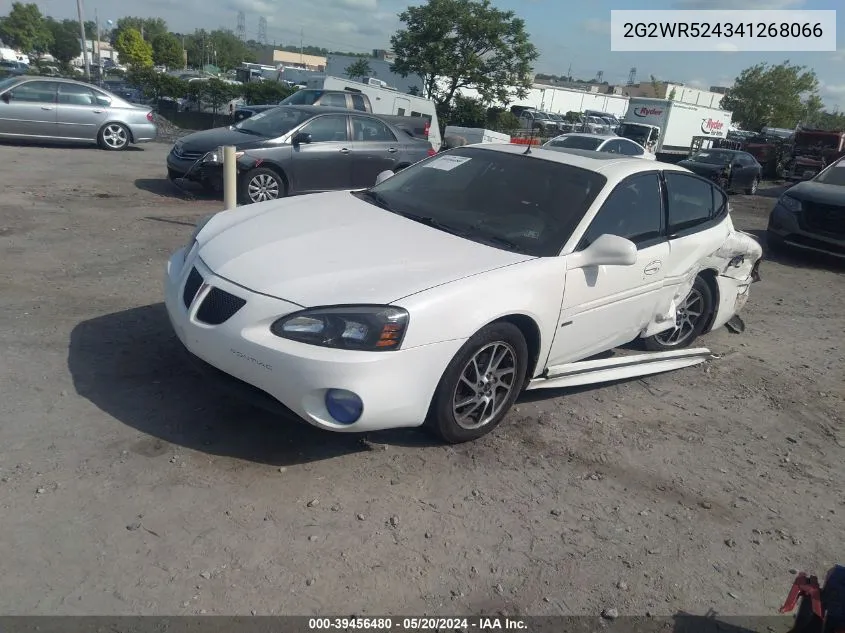 2G2WR524341268066 2004 Pontiac Grand Prix Gtp