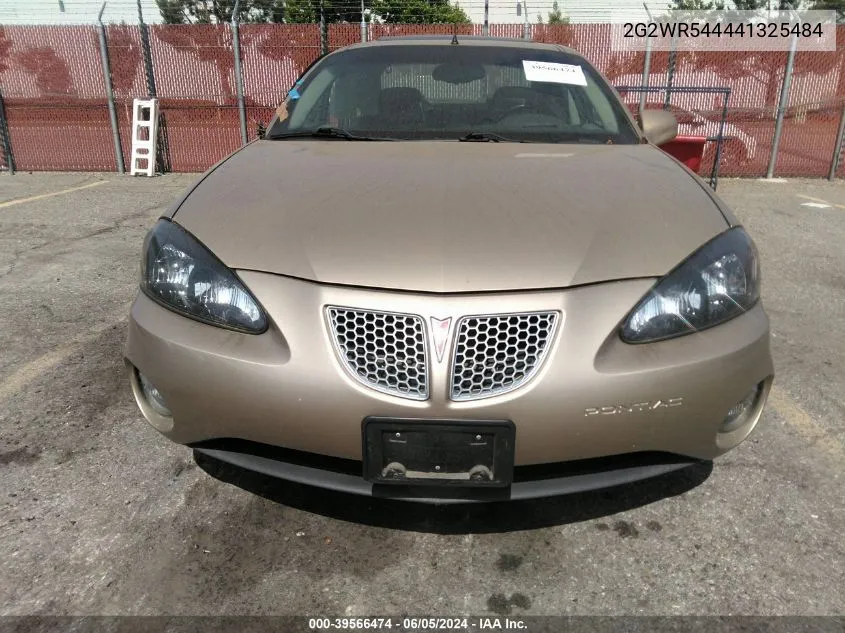 2004 Pontiac Grand Prix Gtp VIN: 2G2WR544441325484 Lot: 39566474